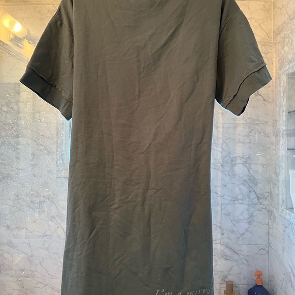 Taylor Swift Official Merch Folklore Mirrorball Tshirt Dress Sz M RARE - Picture 4 of 5